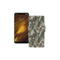 Чохол-книжка з екошкіри для телефону Xiaomi Pocophone F1