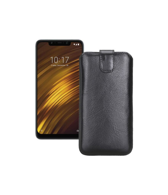 Витяжка з екошкіри для телефону Xiaomi Pocophone F1