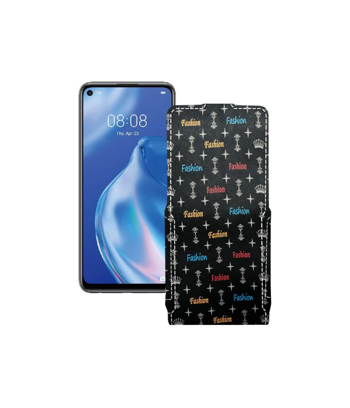 Чохол-флип з екошкіри для телефону Huawei P40 lite