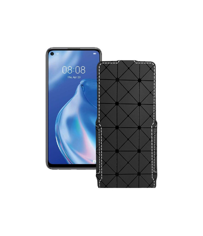 Чохол-флип з екошкіри для телефону Huawei P40 lite