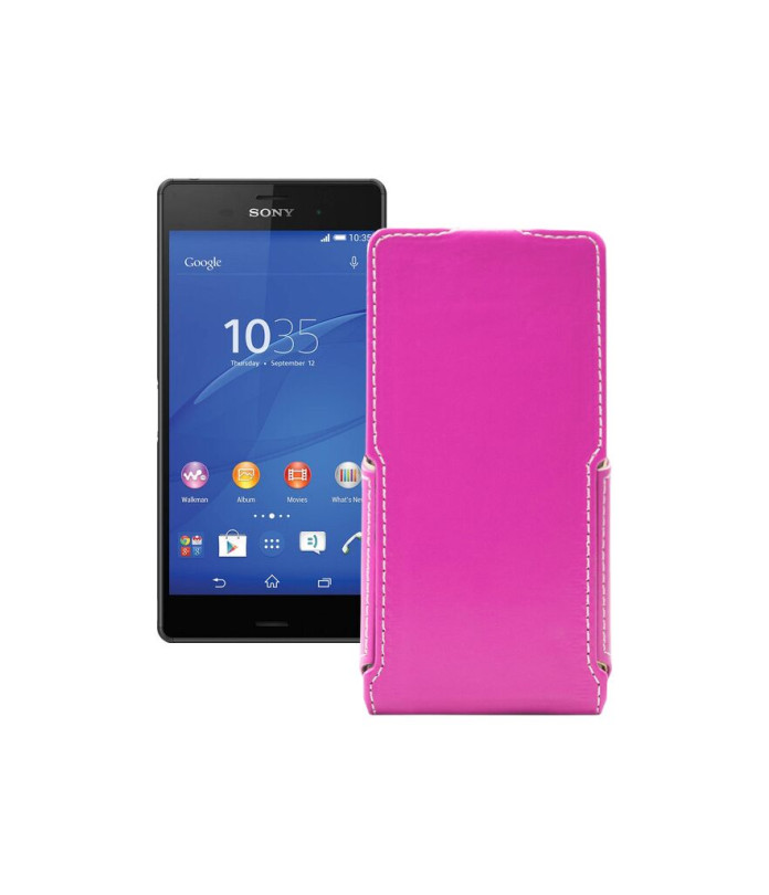 Чохол-флип з екошкіри для телефону Sony Xperia Z3 Dual D6633