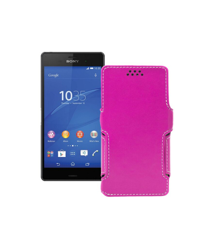 Чохол-книжка з екошкіри для телефону Sony Xperia Z3 Dual D6633