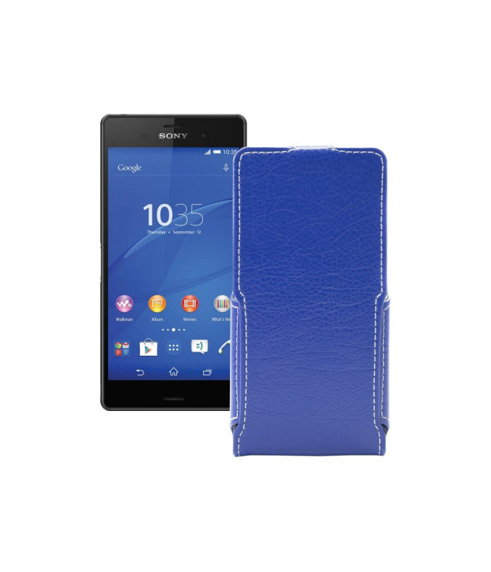 Чохол-флип з екошкіри для телефону Sony Xperia Z3 Dual D6633