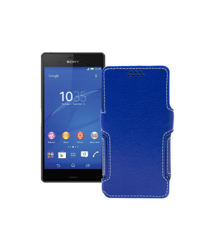 Чохол-книжка з екошкіри для телефону Sony Xperia Z3 Dual D6633