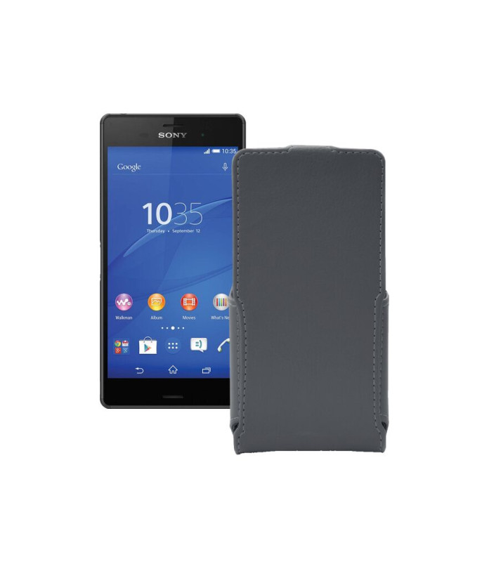 Чохол-флип з екошкіри для телефону Sony Xperia Z3 Dual D6633