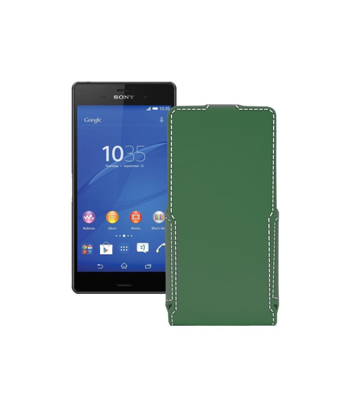 Чохол-флип з екошкіри для телефону Sony Xperia Z3 Dual D6633