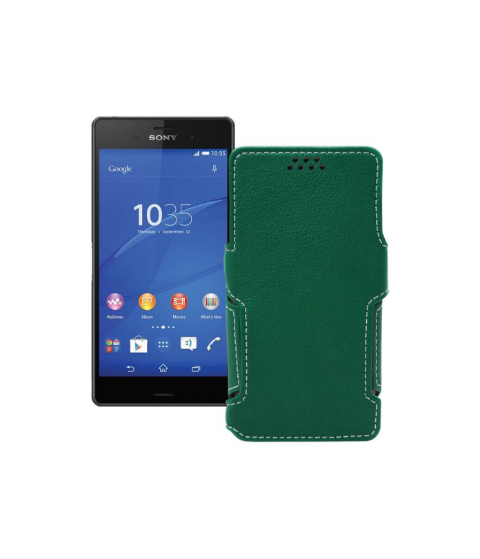 Чохол-книжка з екошкіри для телефону Sony Xperia Z3 Dual D6633