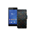 Чохол-книжка з екошкіри для телефону Sony Xperia Z3 Dual D6633