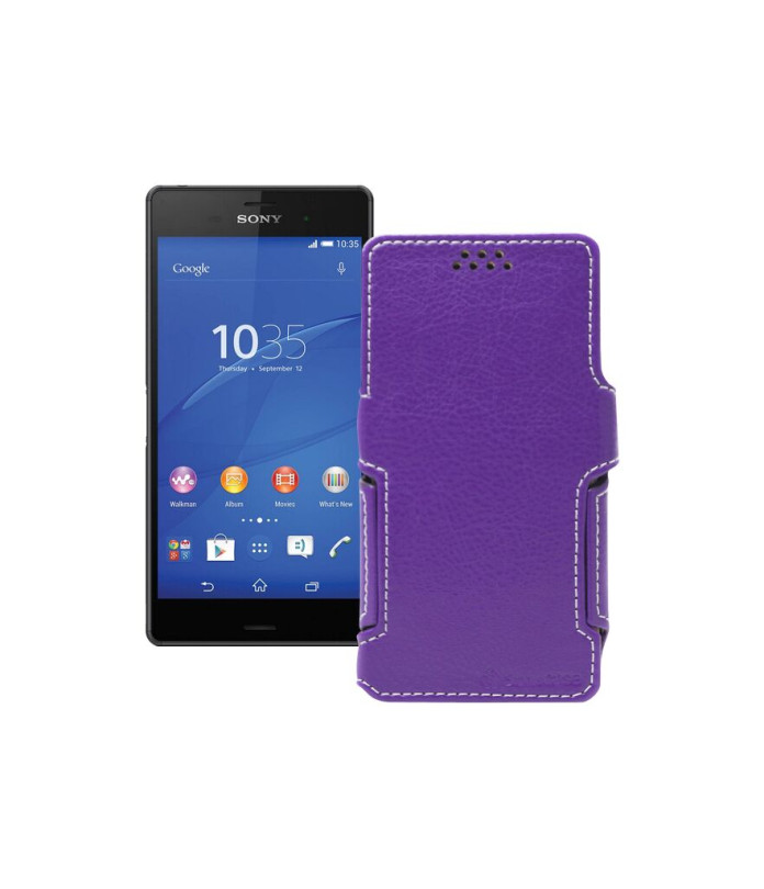 Чохол-книжка з екошкіри для телефону Sony Xperia Z3 Dual D6633