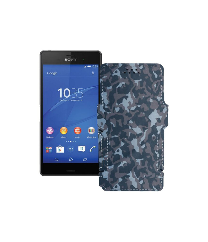 Чохол-книжка з екошкіри для телефону Sony Xperia Z3 Dual D6633