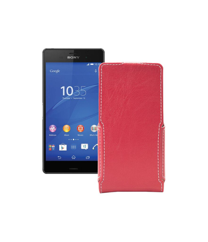 Чохол-флип з екошкіри для телефону Sony Xperia Z3 Dual D6633