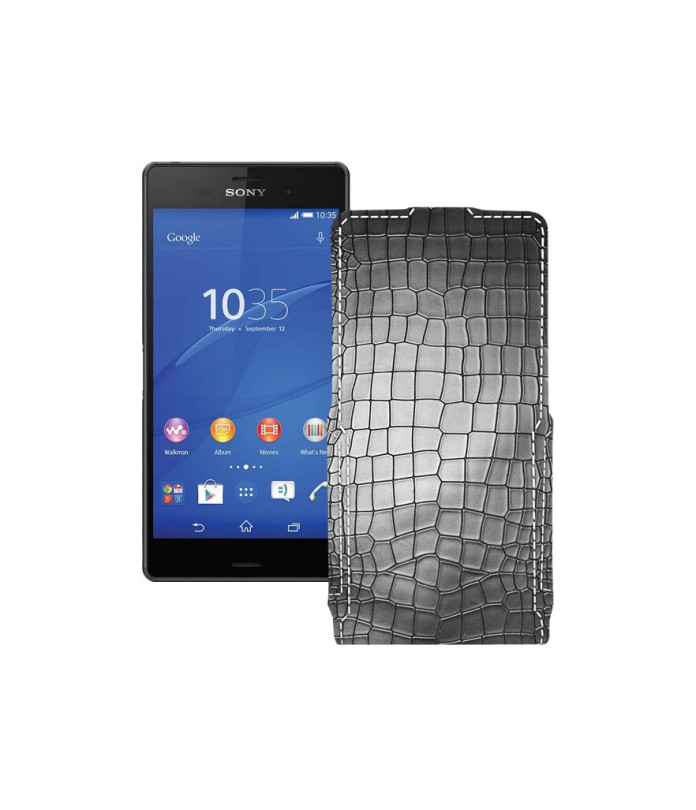 Чохол-флип з екошкіри для телефону Sony Xperia Z3 Dual D6633