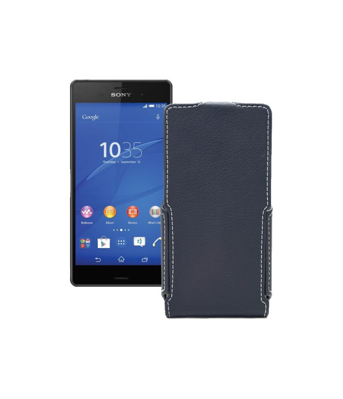 Чохол-флип з екошкіри для телефону Sony Xperia Z3 Dual D6633