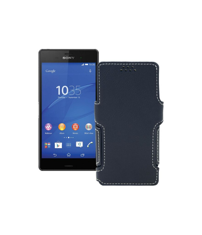 Чохол-книжка з екошкіри для телефону Sony Xperia Z3 Dual D6633