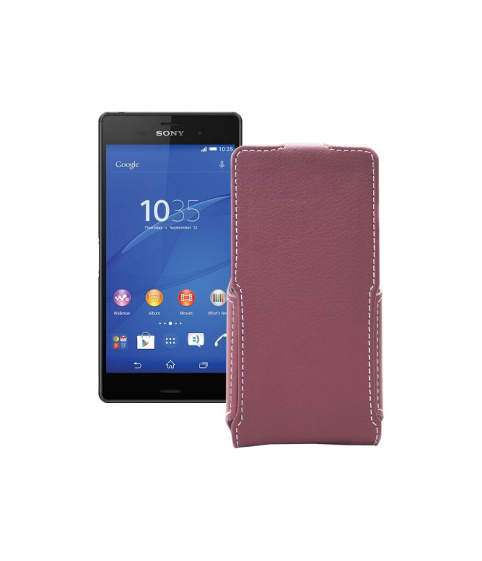 Чохол-флип з екошкіри для телефону Sony Xperia Z3 Dual D6633