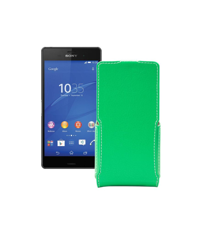 Чохол-флип з екошкіри для телефону Sony Xperia Z3 Dual D6633