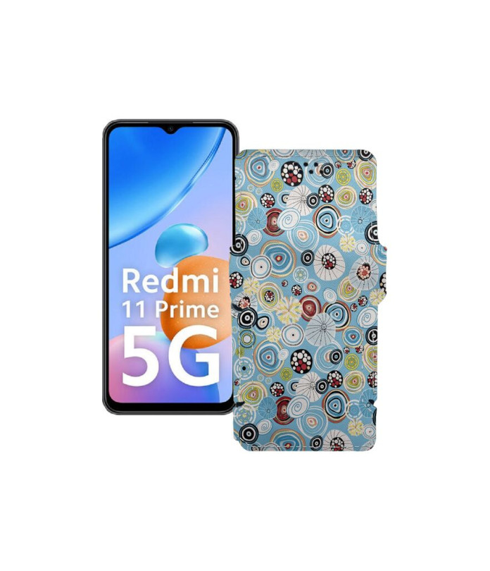 Чохол-книжка з екошкіри для телефону Xiaomi Redmi 11 Prime 5G