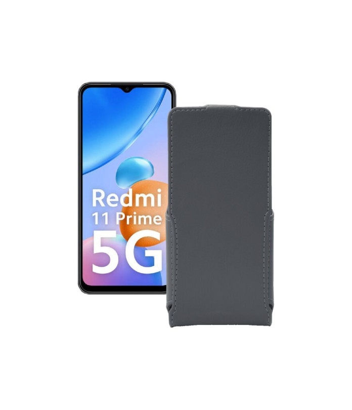 Чохол-флип з екошкіри для телефону Xiaomi Redmi 11 Prime 5G