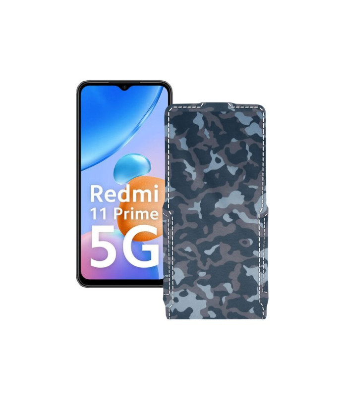 Чохол-флип з екошкіри для телефону Xiaomi Redmi 11 Prime 5G