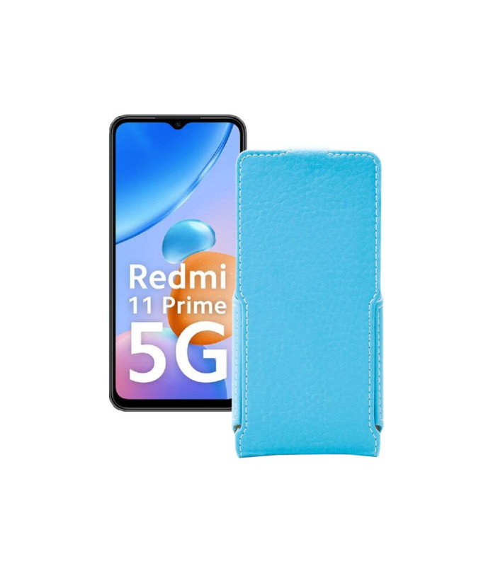 Чохол-флип з екошкіри для телефону Xiaomi Redmi 11 Prime 5G