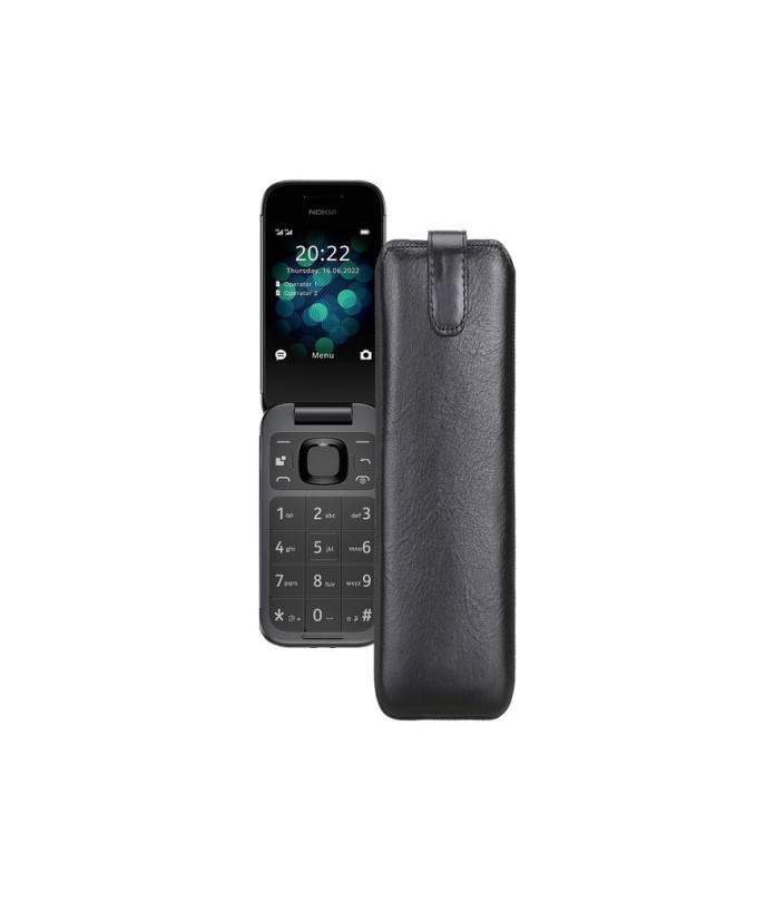 Витяжка з екошкіри для телефону Nokia 2660 Flip