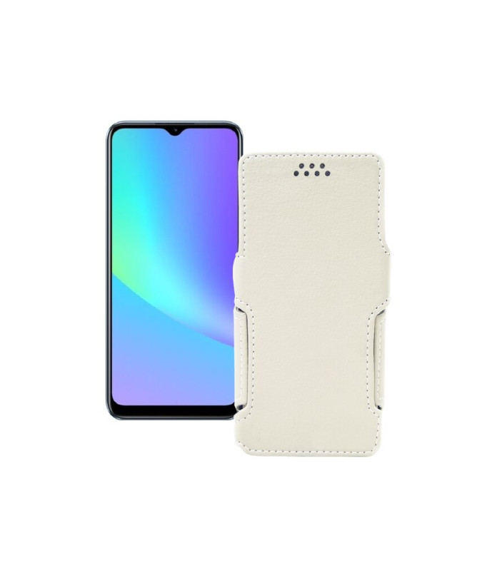 Чохол-книжка з екошкіри для телефону Leagoo M12