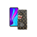 Чохол-флип з екошкіри для телефону Xiaomi Redmi 9c NFC 2020