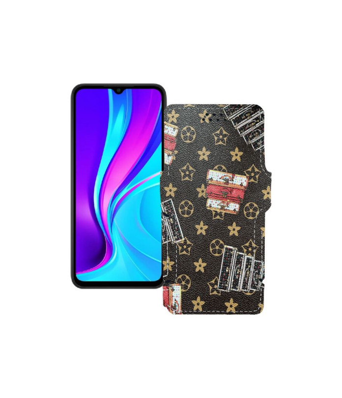 Чохол-книжка з екошкіри для телефону Xiaomi Redmi 9c NFC 2020