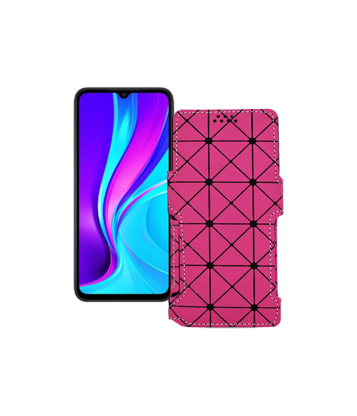 Чохол-книжка з екошкіри для телефону Xiaomi Redmi 9c NFC 2020