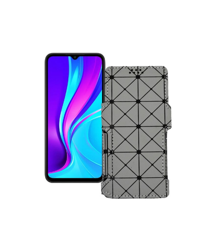 Чохол-книжка з екошкіри для телефону Xiaomi Redmi 9c NFC 2020