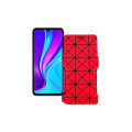 Чохол-книжка з екошкіри для телефону Xiaomi Redmi 9c NFC 2020