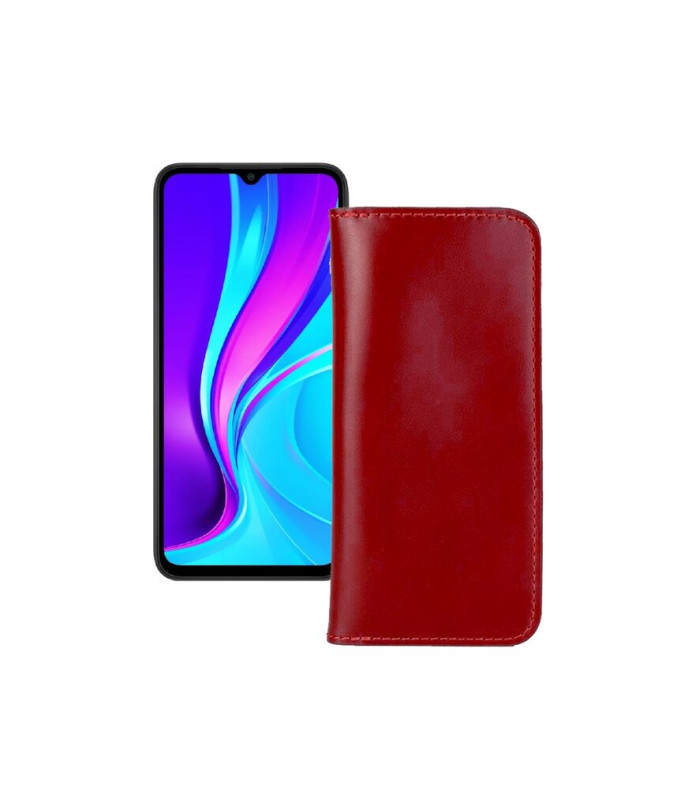 Портмоне з шкіри для телефону Xiaomi Redmi 9c NFC 2020