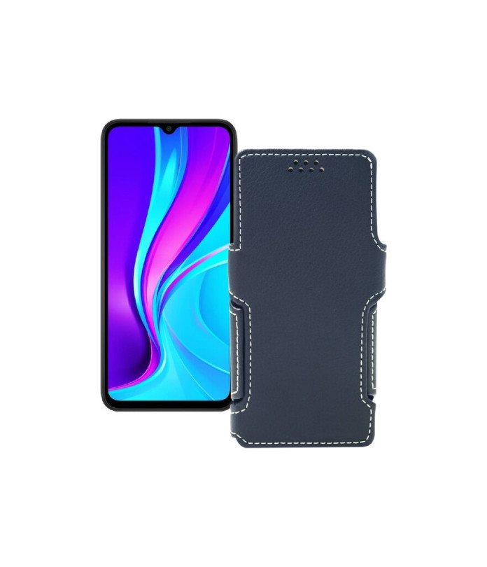 Чохол-книжка з екошкіри для телефону Xiaomi Redmi 9c NFC 2020