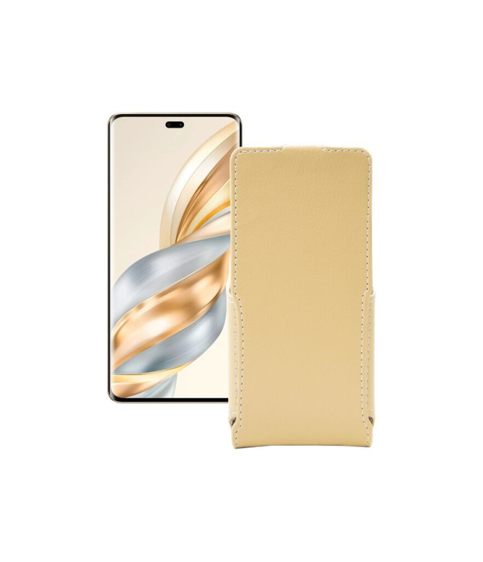 Чохол-флип з екошкіри для телефону Honor X60 Pro