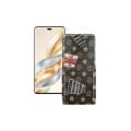 Чохол-флип з екошкіри для телефону Honor X60 Pro
