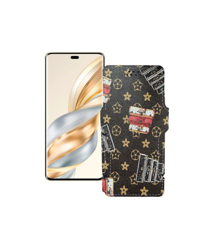 Чохол-книжка з екошкіри для телефону Honor X60 Pro
