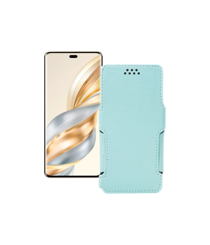 Чохол-книжка з екошкіри для телефону Honor X60 Pro