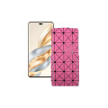 Чохол-флип з екошкіри для телефону Honor X60 Pro