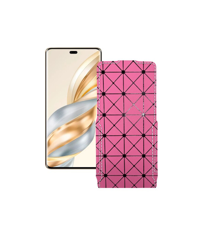 Чохол-флип з екошкіри для телефону Honor X60 Pro