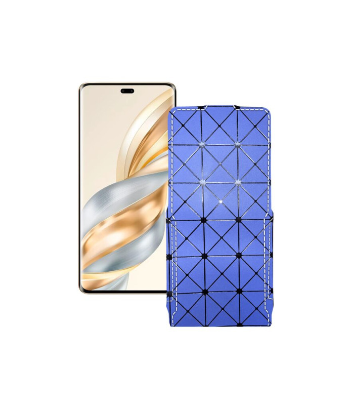 Чохол-флип з екошкіри для телефону Honor X60 Pro