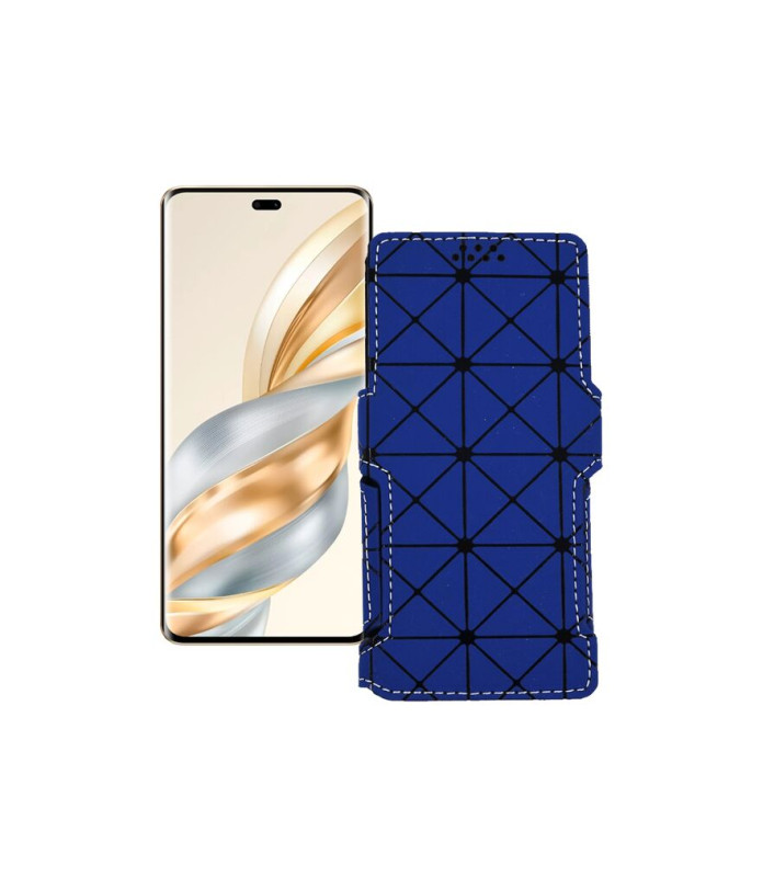 Чохол-книжка з екошкіри для телефону Honor X60 Pro