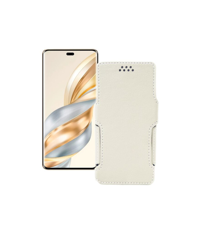Чохол-книжка з екошкіри для телефону Honor X60 Pro