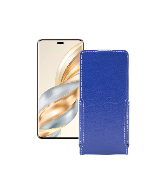 Чохол-флип з екошкіри для телефону Honor X60 Pro