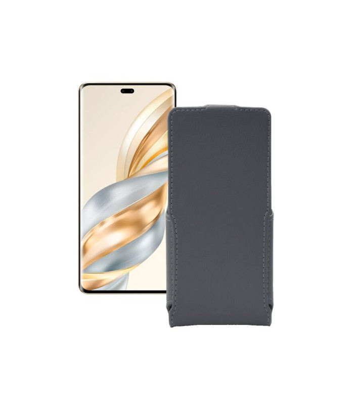 Чохол-флип з екошкіри для телефону Honor X60 Pro