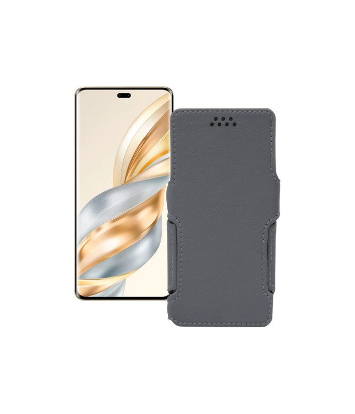 Чохол-книжка з екошкіри для телефону Honor X60 Pro
