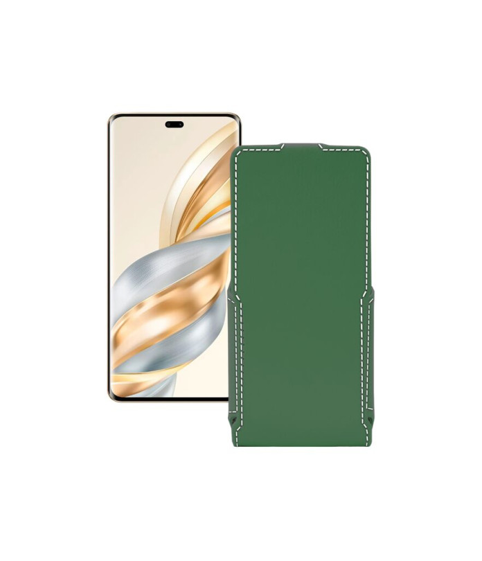 Чохол-флип з екошкіри для телефону Honor X60 Pro