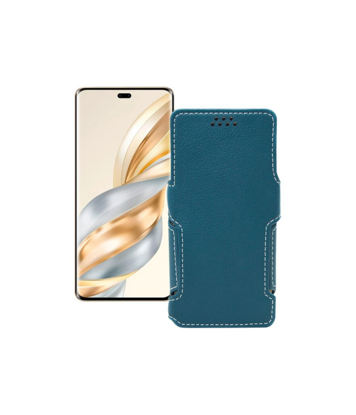 Чохол-книжка з екошкіри для телефону Honor X60 Pro