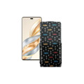 Чохол-флип з екошкіри для телефону Honor X60 Pro
