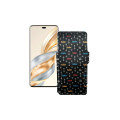 Чохол-книжка з екошкіри для телефону Honor X60 Pro