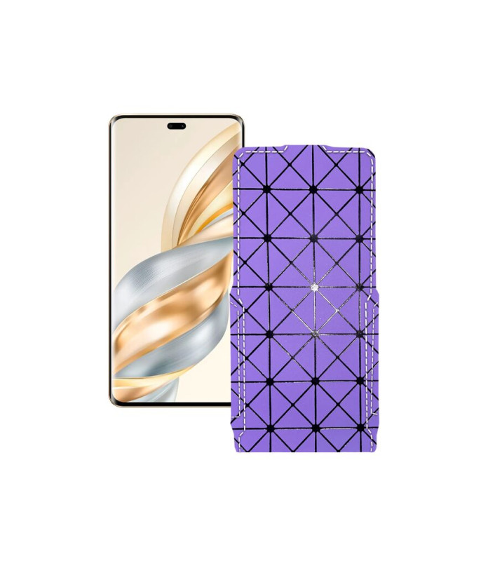 Чохол-флип з екошкіри для телефону Honor X60 Pro